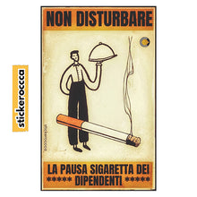 Carica l'immagine nel visualizzatore di Gallery, Adesivo Stickers Pausa Sigaretta Occca