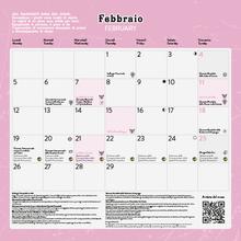 Carica l&#39;immagine nel visualizzatore di Gallery, Febbraio Calendario La Gilda