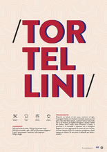 Carica l'immagine nel visualizzatore di Gallery, poster tortellini