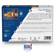 Carica l'immagine nel visualizzatore di Gallery, Puzzle Piazza Nettuno Bologna retro