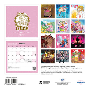 Retro Calendario La Gilda