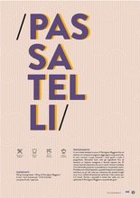 Carica l'immagine nel visualizzatore di Gallery, poster passatelli