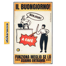 Carica l&#39;immagine nel visualizzatore di Gallery, Adesivo Stickers Buongiorno Occca