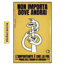 Carica l&#39;immagine nel visualizzatore di Gallery, Adesivo Stickers Orario di chiusura Occca