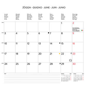 Calendario Bologna 2024 giugno