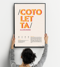 Carica l&#39;immagine nel visualizzatore di Gallery, MockUp_Poster-cotoletta