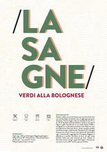 Carica l&#39;immagine nel visualizzatore di Gallery, poster lasagne verdi alla bolognese