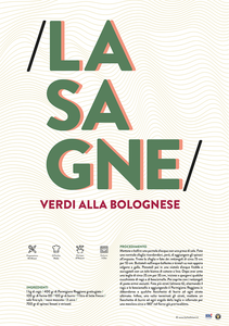 poster lasagne verdi alla bolognese