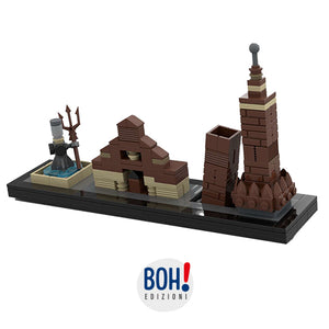 Shbrick bologna in miniatura set assemblato