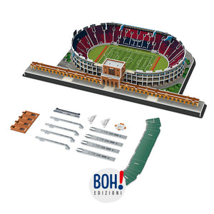 dettagli stadio dallara puzzle 3d
